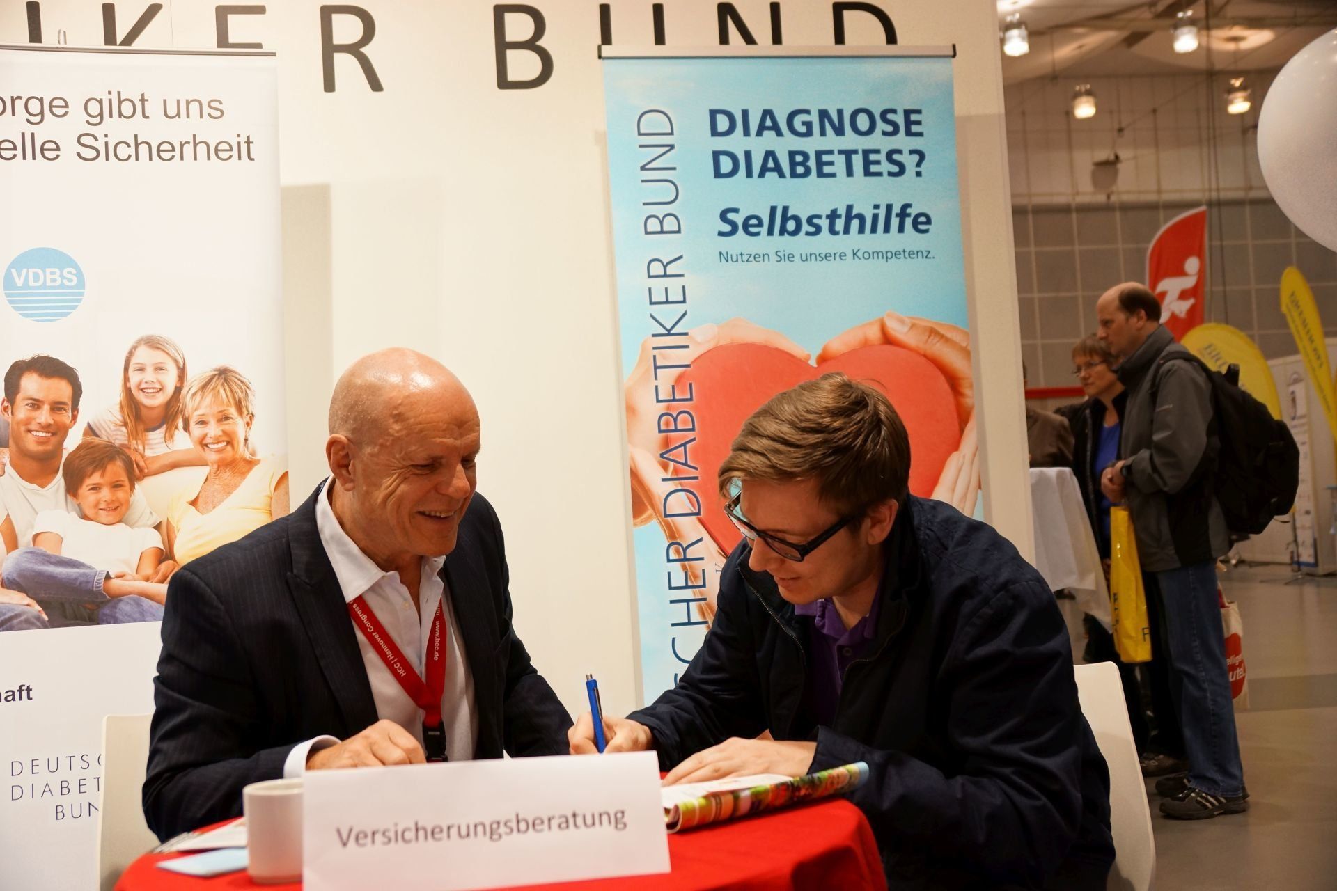 VDBS Beratungsstand Diabetikertag in Hannover 2018 VDBS Beratungsstand Diabetikertag in Hannover 2018