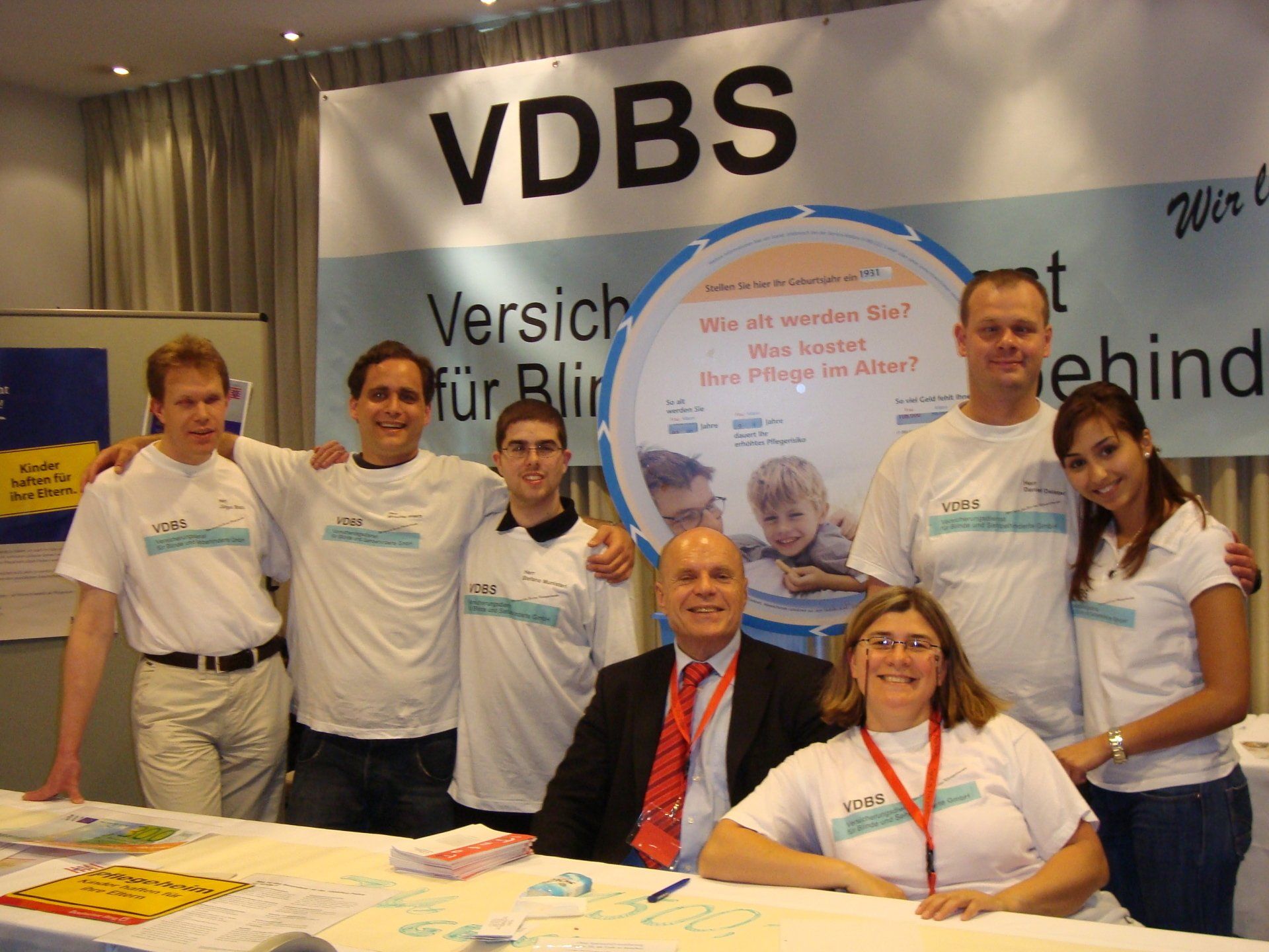 VDBS-Team auf der Fachmesse für Blinde und Sehbehinderte SighCity