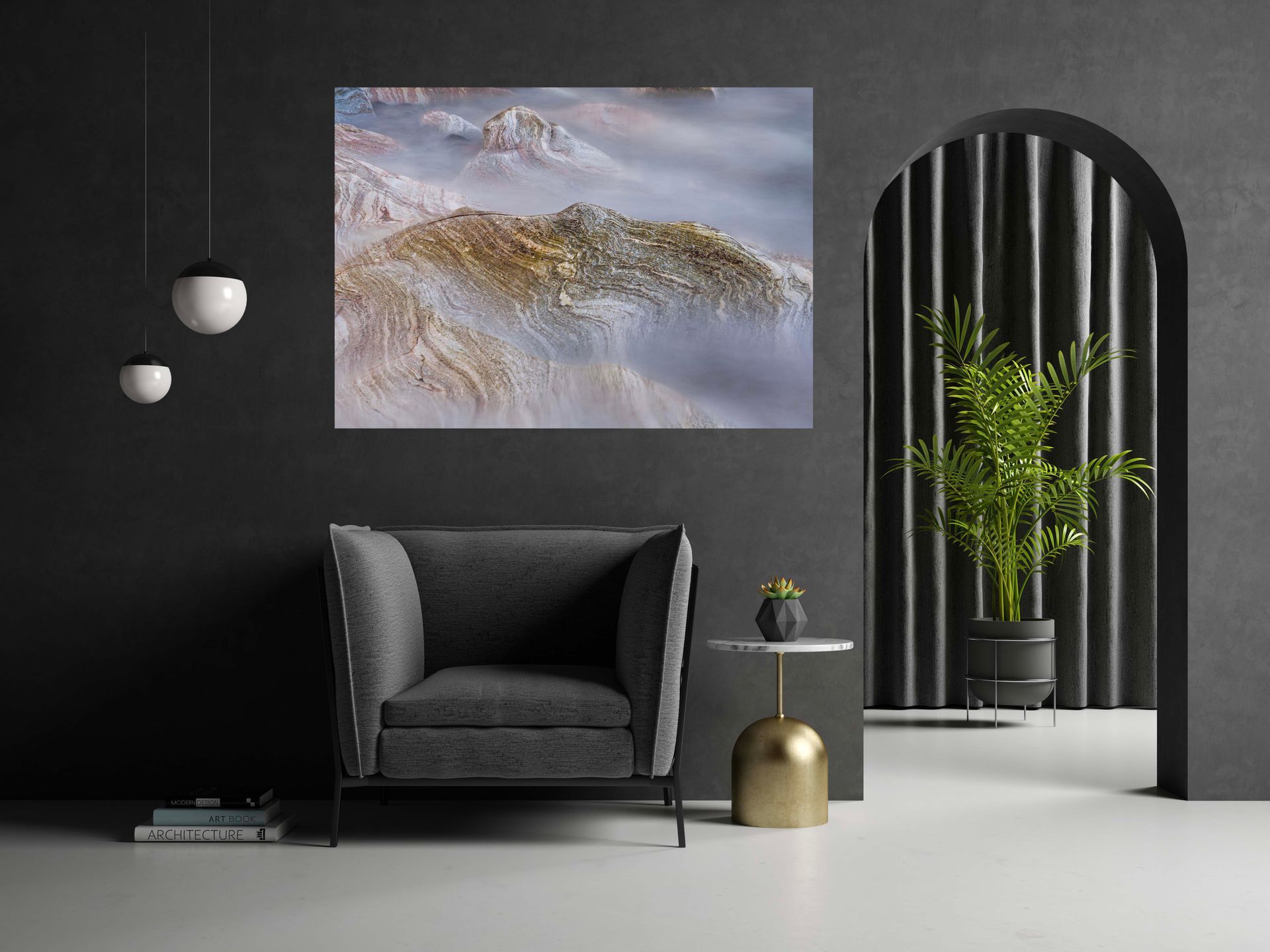 Plage de galets - Corse