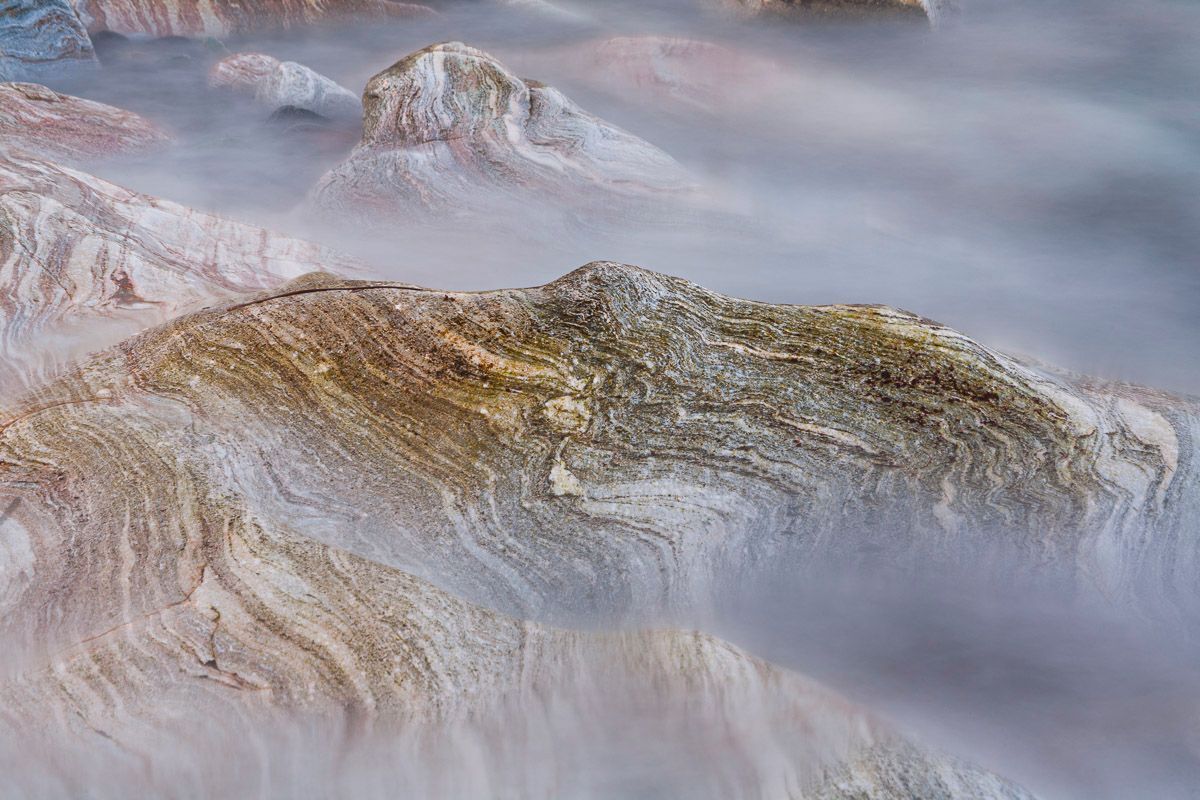 Plage de galets - Corse