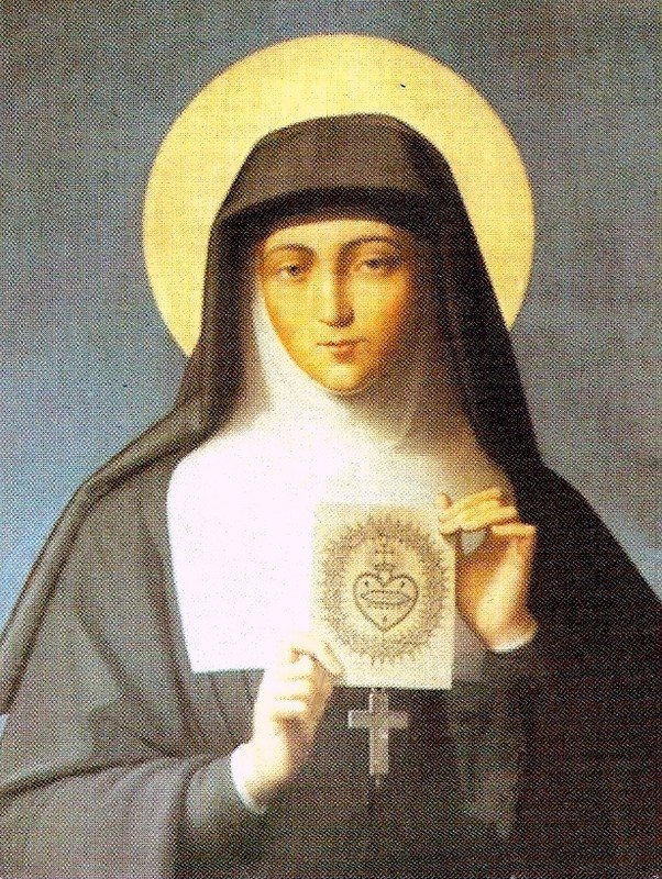 Sacré Coeur de Jésus dessin de Marguerite Marie Sacré Coeur de Jésus horizon-spirituel.com