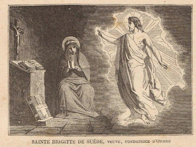 Des apparitions régulières de Jésus Brigitte de Suède horizon-spirituel.com