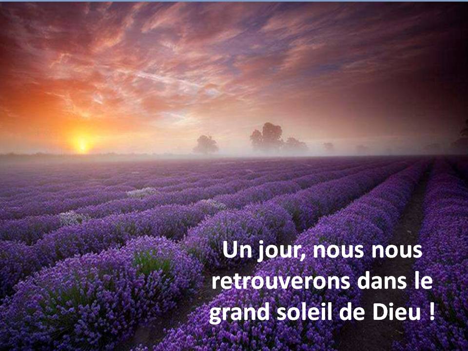Une certitude. soleil de Dieu horizon-spirituel.com