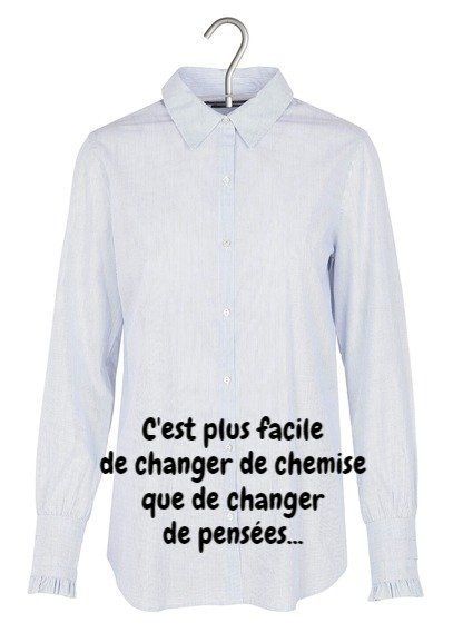 Difficile de changer de pensées changer de chemise  horizon-spirituel.com