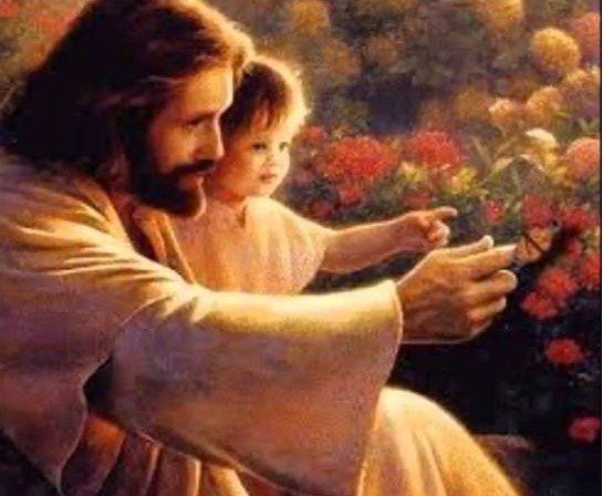 les enfants et Jésus
