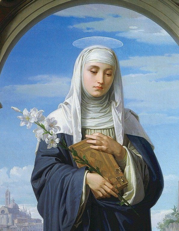 Prête pour le Seigneur Catherine de Sienne horizon-spirituel.com