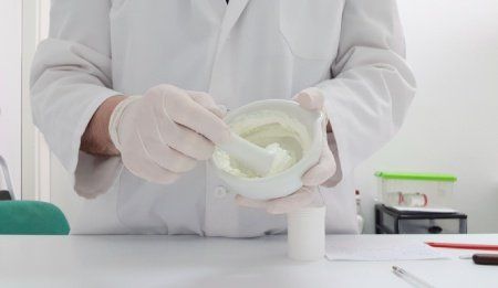 a doctor in a lab coat