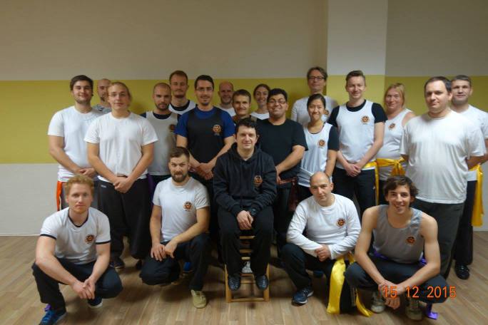 Wing Chun students