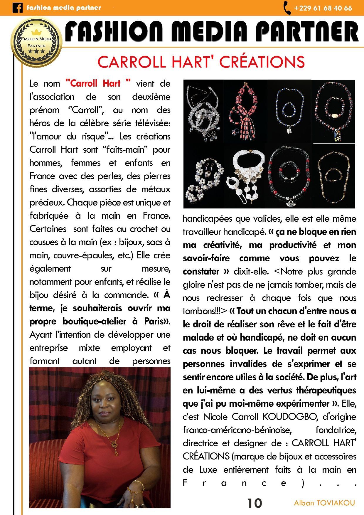 Carroll Hart Creations bijoux accessoires