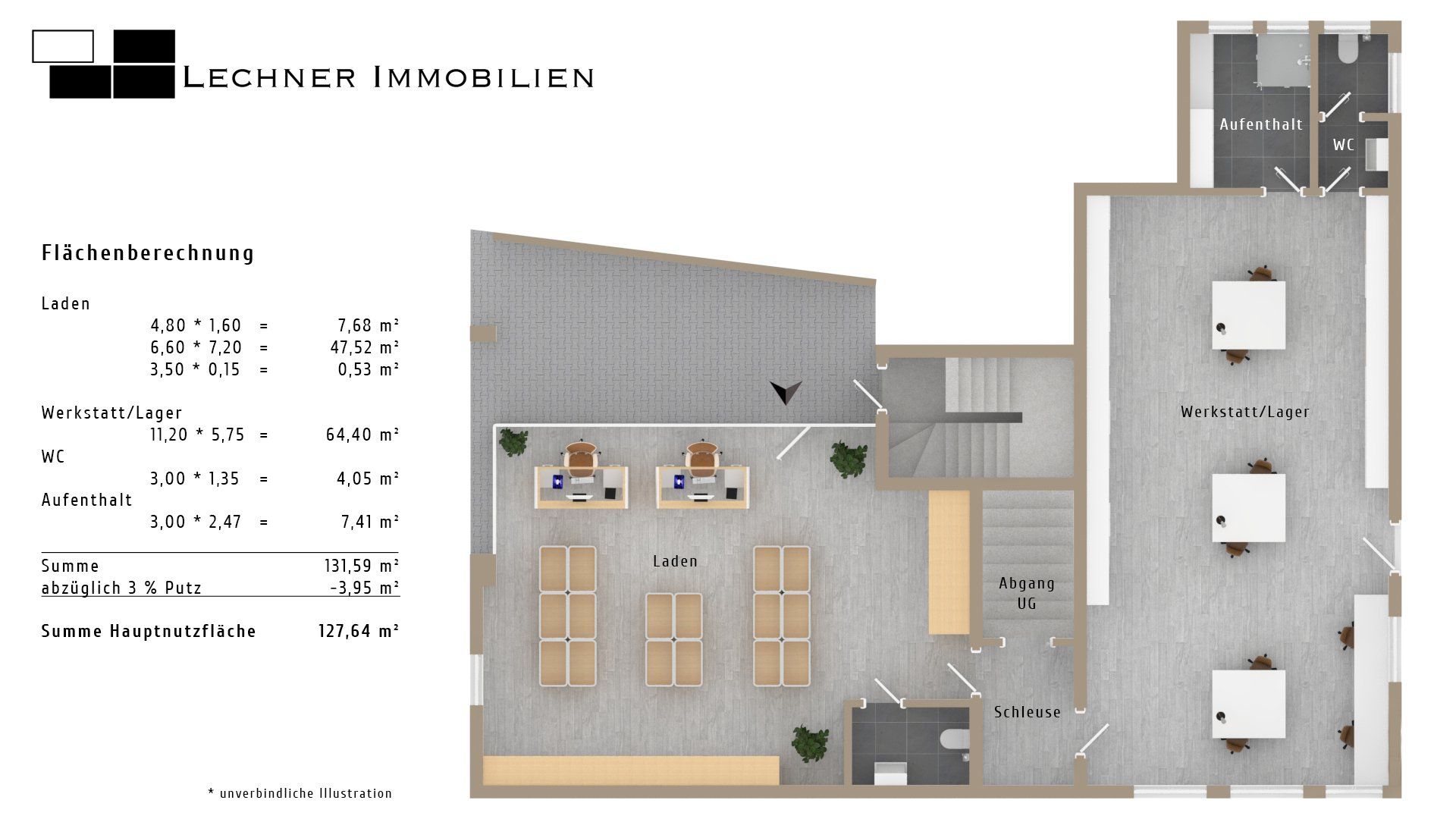 grundriss laden gewerbe büro ingersheim