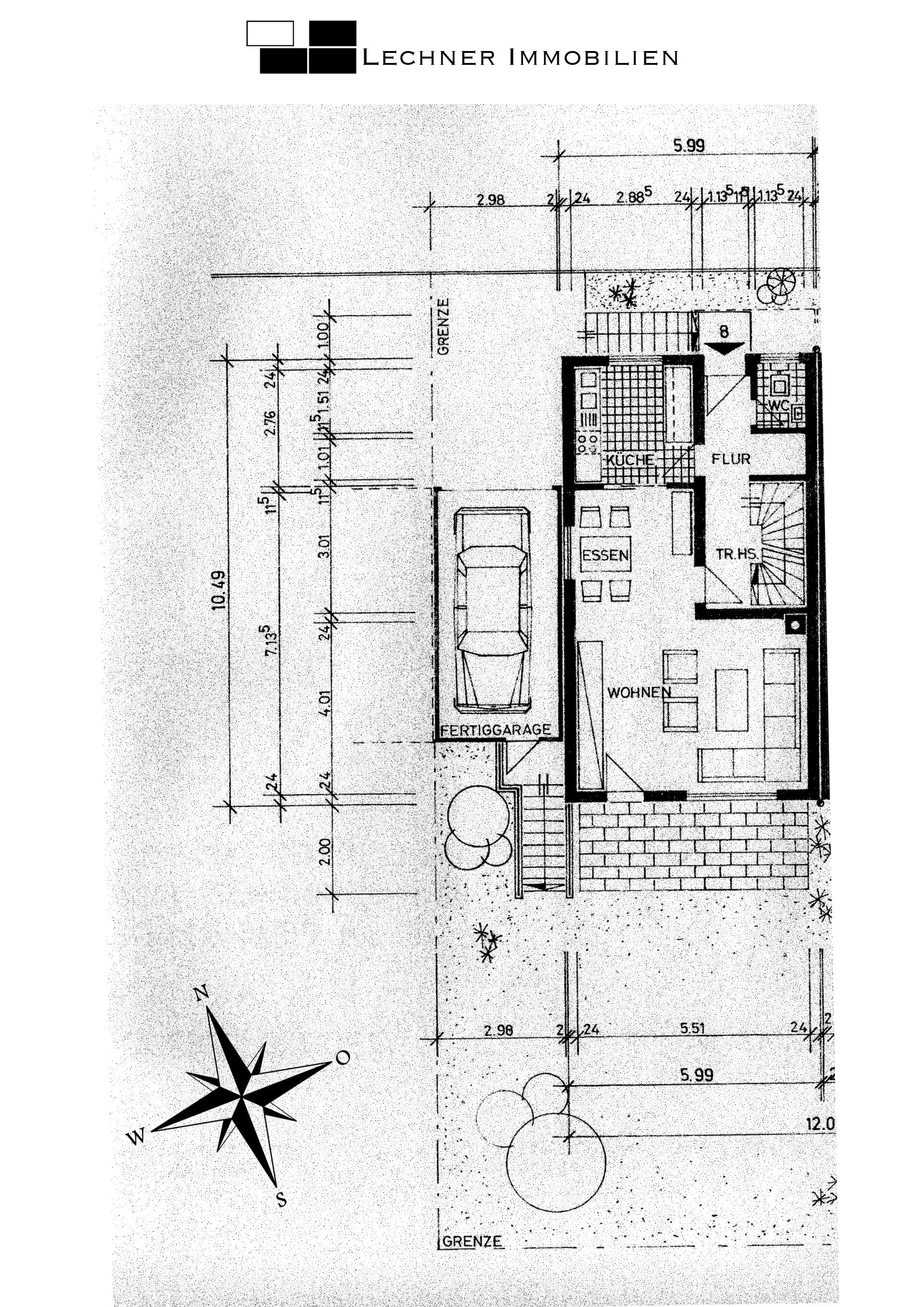grundriss ergdgeschoss haus kaufen benningen am neckar