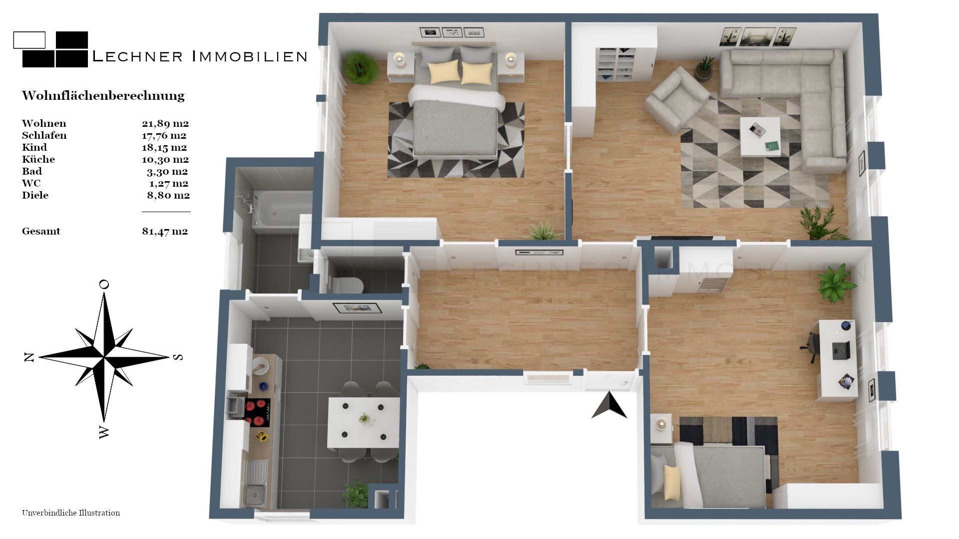 grundriss plan skizze wohnung ludwigsburg ost