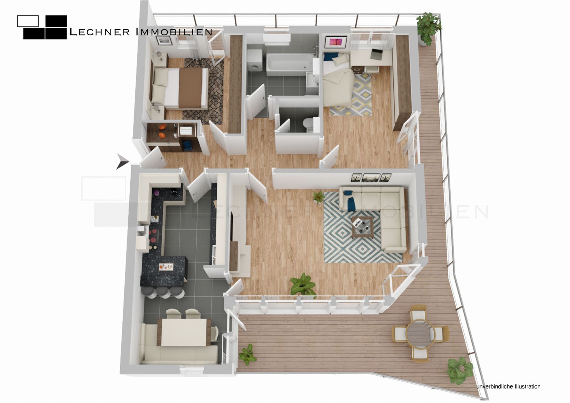 grundriss penthouse mietwohnung kornwestheim