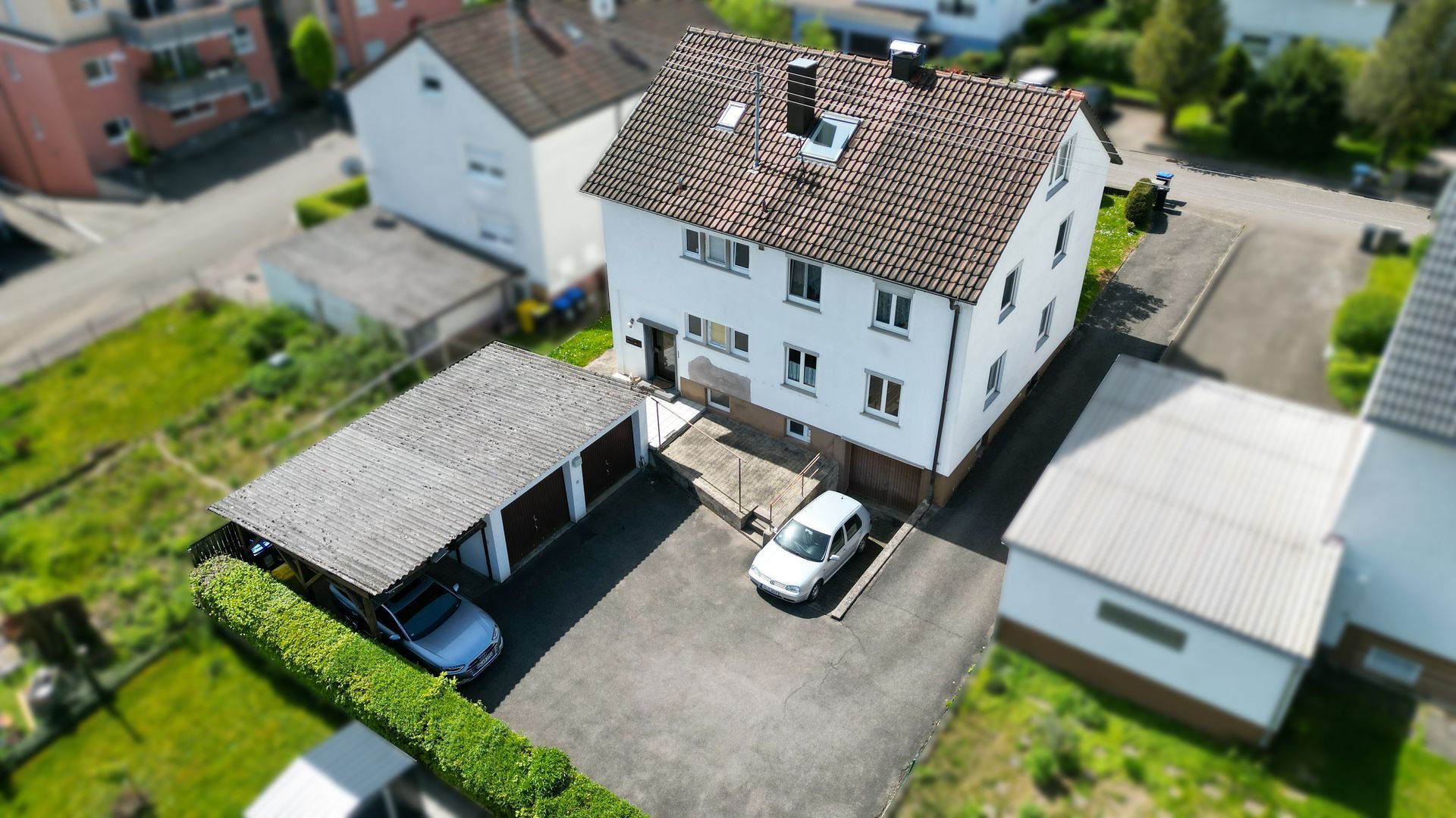 haus winnenden birkmannsweiler garagen grundstück ansicht luftbild