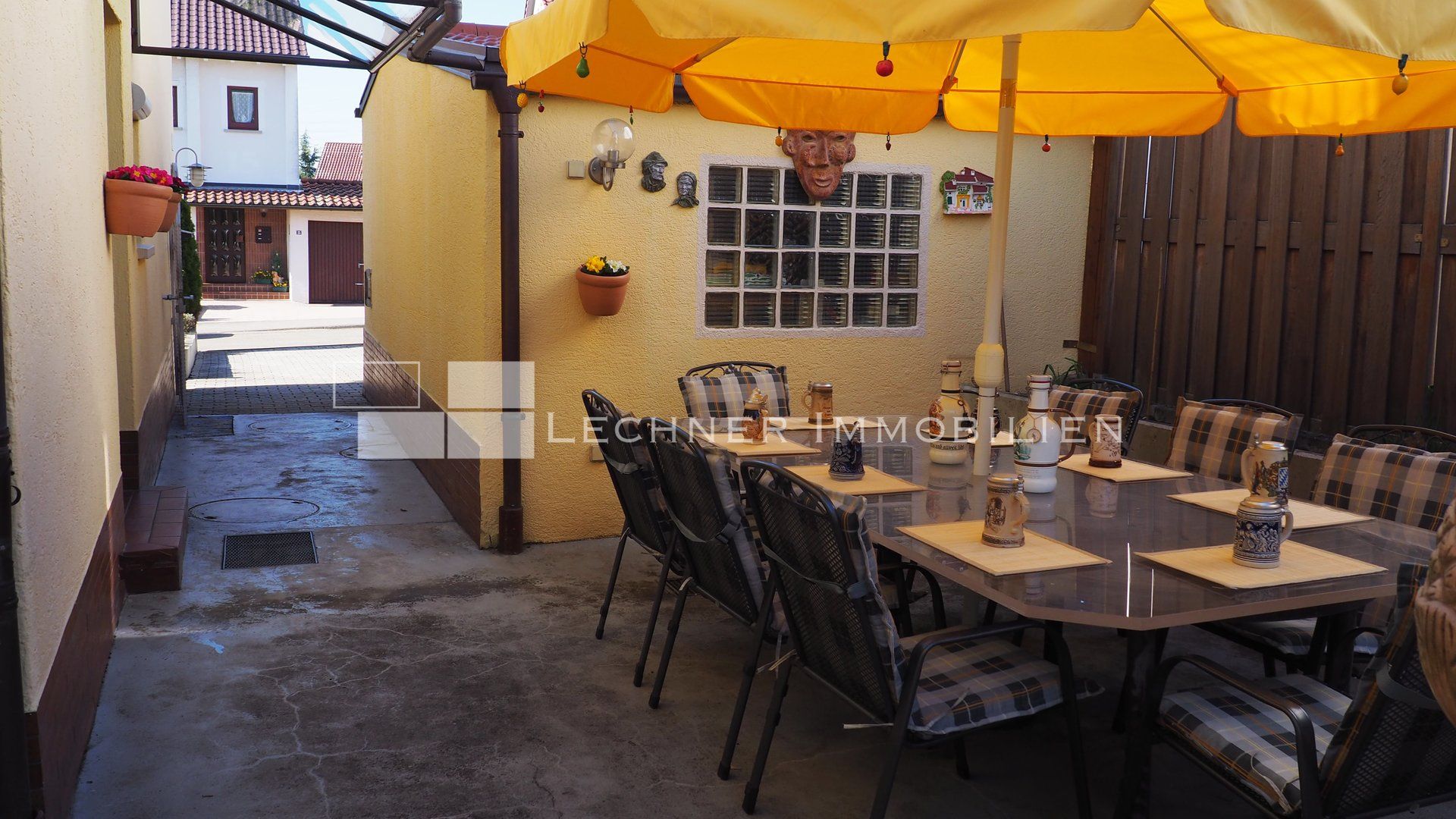 terrasse garten haus weinstadt grossheppach