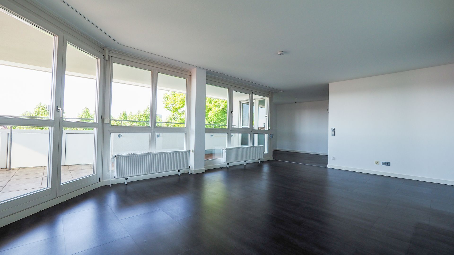 wohnzimmer wohnung miete kornwestheim ausblick