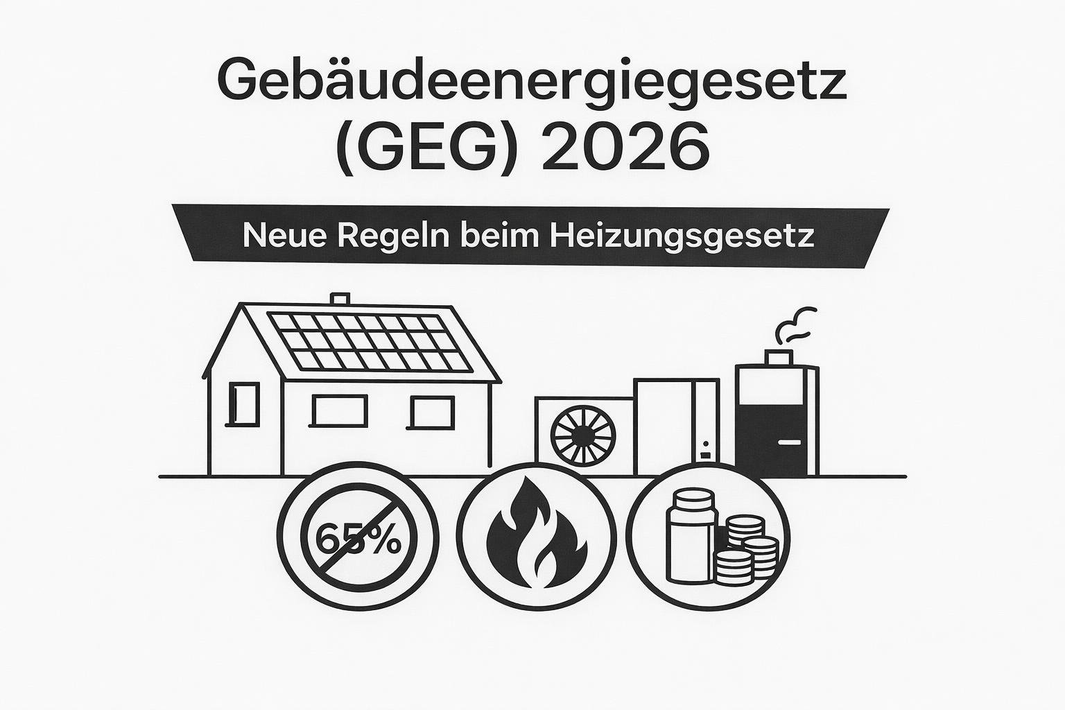Gebäudeenergiegesetz 2026 Novelle GEG Heizungsgesetz