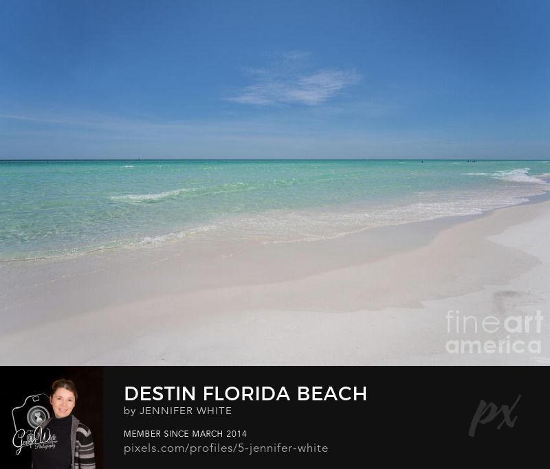 With the magical colors of the Emerald Coast in Destin, Florida, United States and the white sandy beach, no wonder it's a beautiful vacation destination. The afternoon soon really highlights the blues in the water. Destin is in the panhandle of Florida along the Gulf of Mexico.