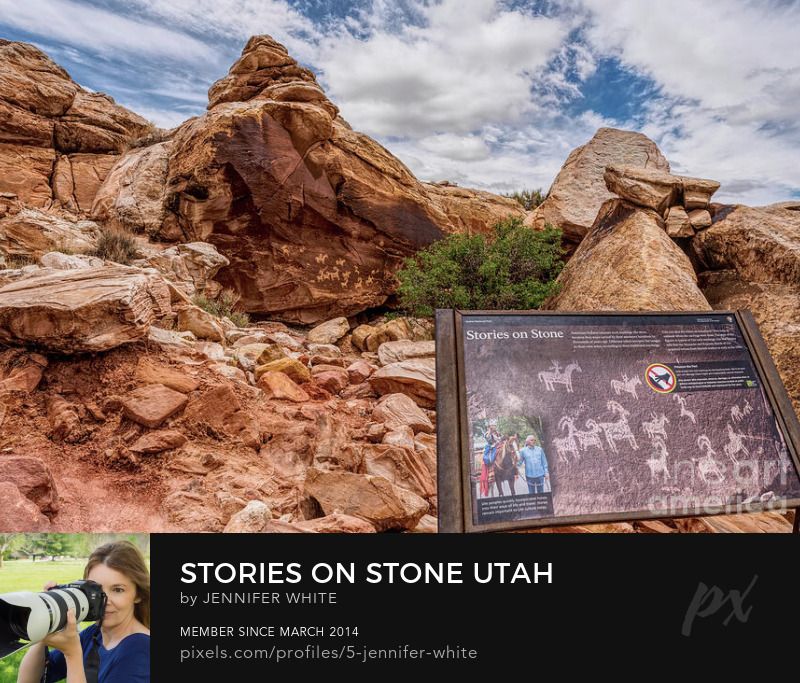 Can you see the drawings in the stone? These are so cool to see. This is a group of petroglyphs along the hike to Delicate Arch in Arches National Park. The drawings look like Indians on horses hunting long horned sheep, or rams. 