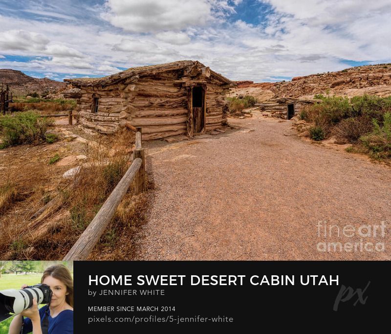 As you start and end your hike to Delicate Arch in Arches National Park, you'll walk past this historic cabin which is part of the John Wesley Wolfe Ranch.