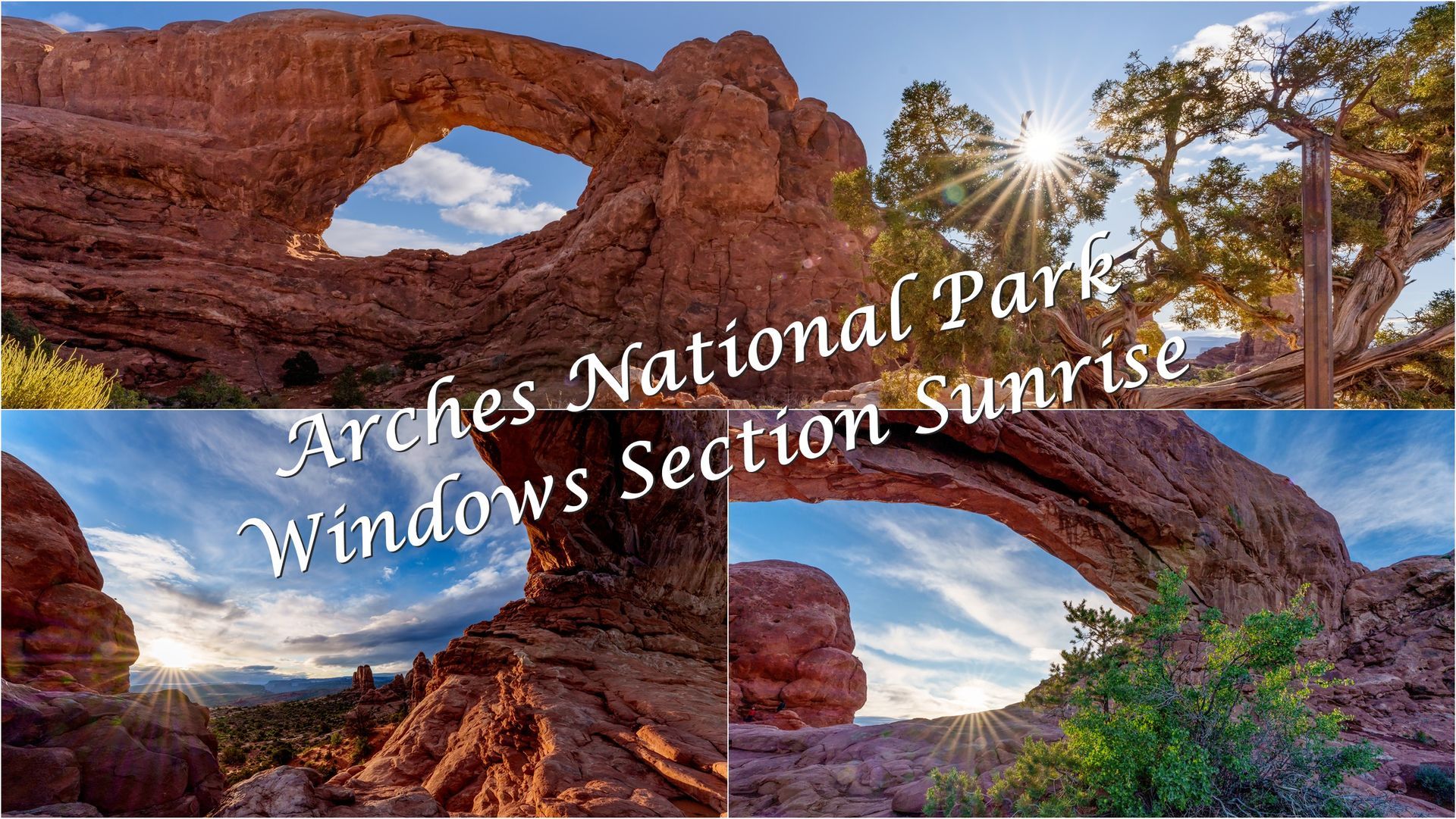 Best short hike for sunrise at Arches National Park.