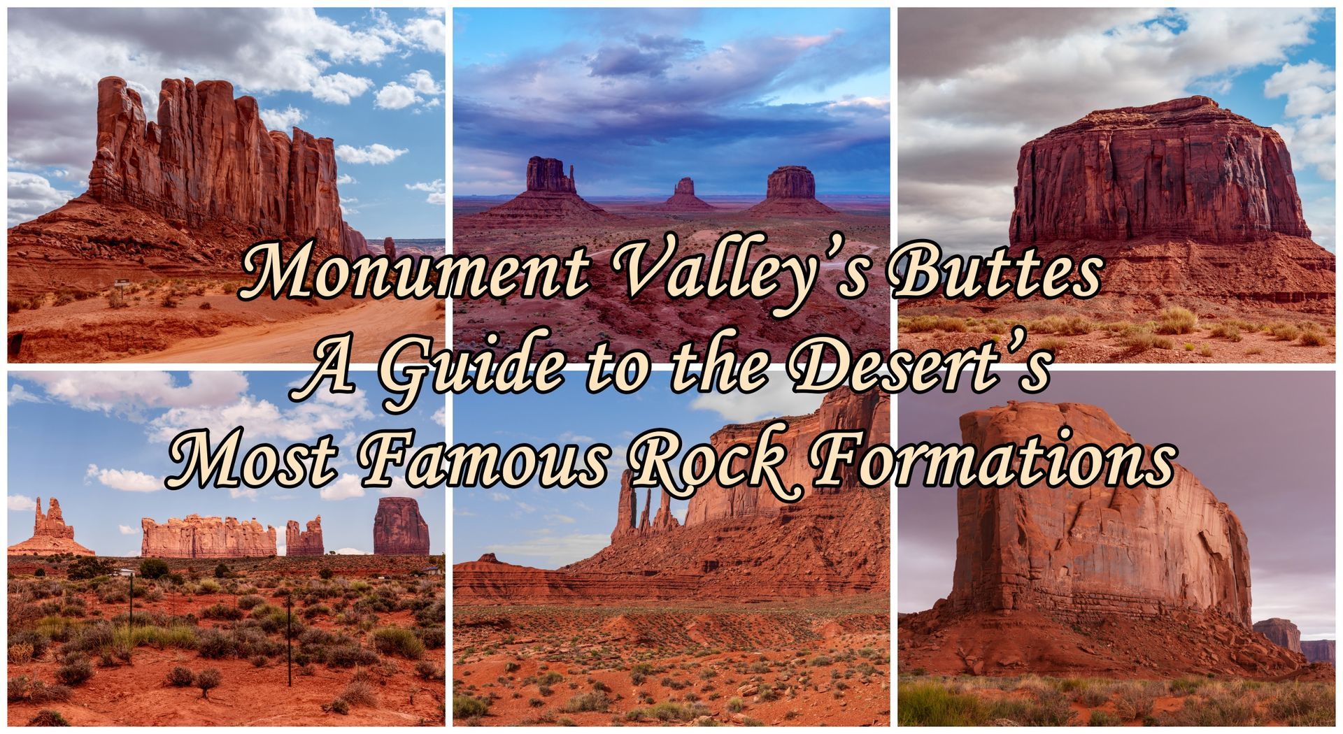 Explore the cool and unique sandstone rock formations of Monument Valley In Arizona.