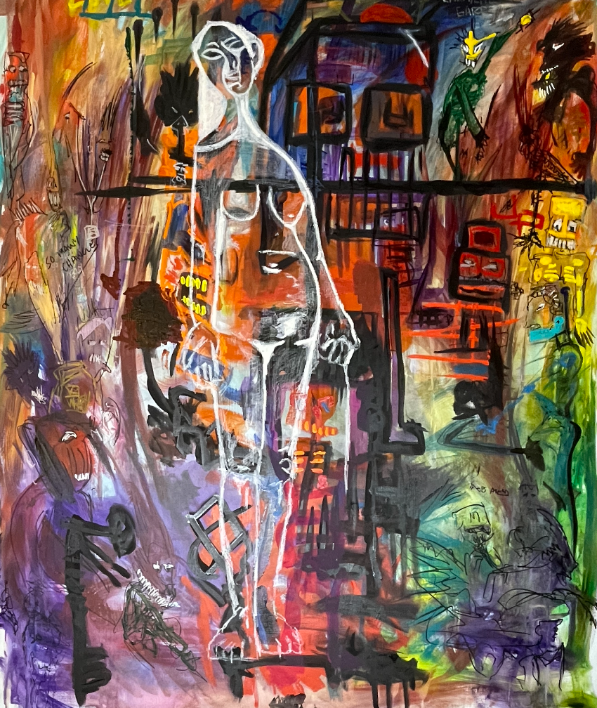 Painting ‘Goya 1808 – Picasso 1950’ by Crispin Sturrock – dialogue between art and history