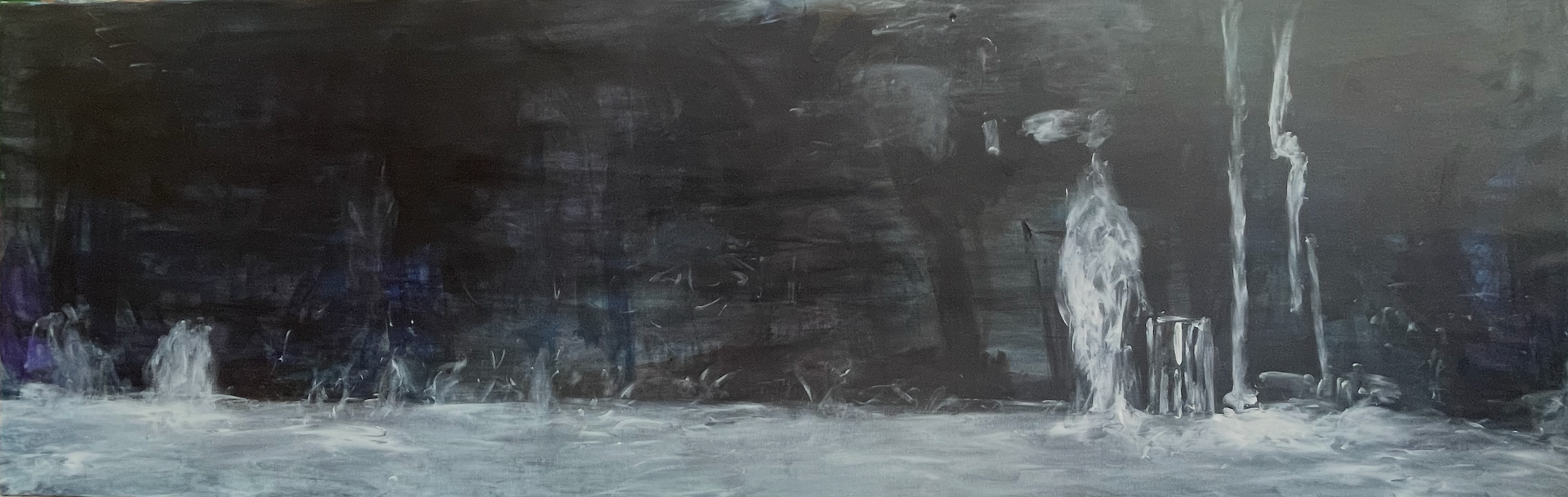 Painting ‘Whispers of Hope’ – luminous abstract expressing optimism and renewal