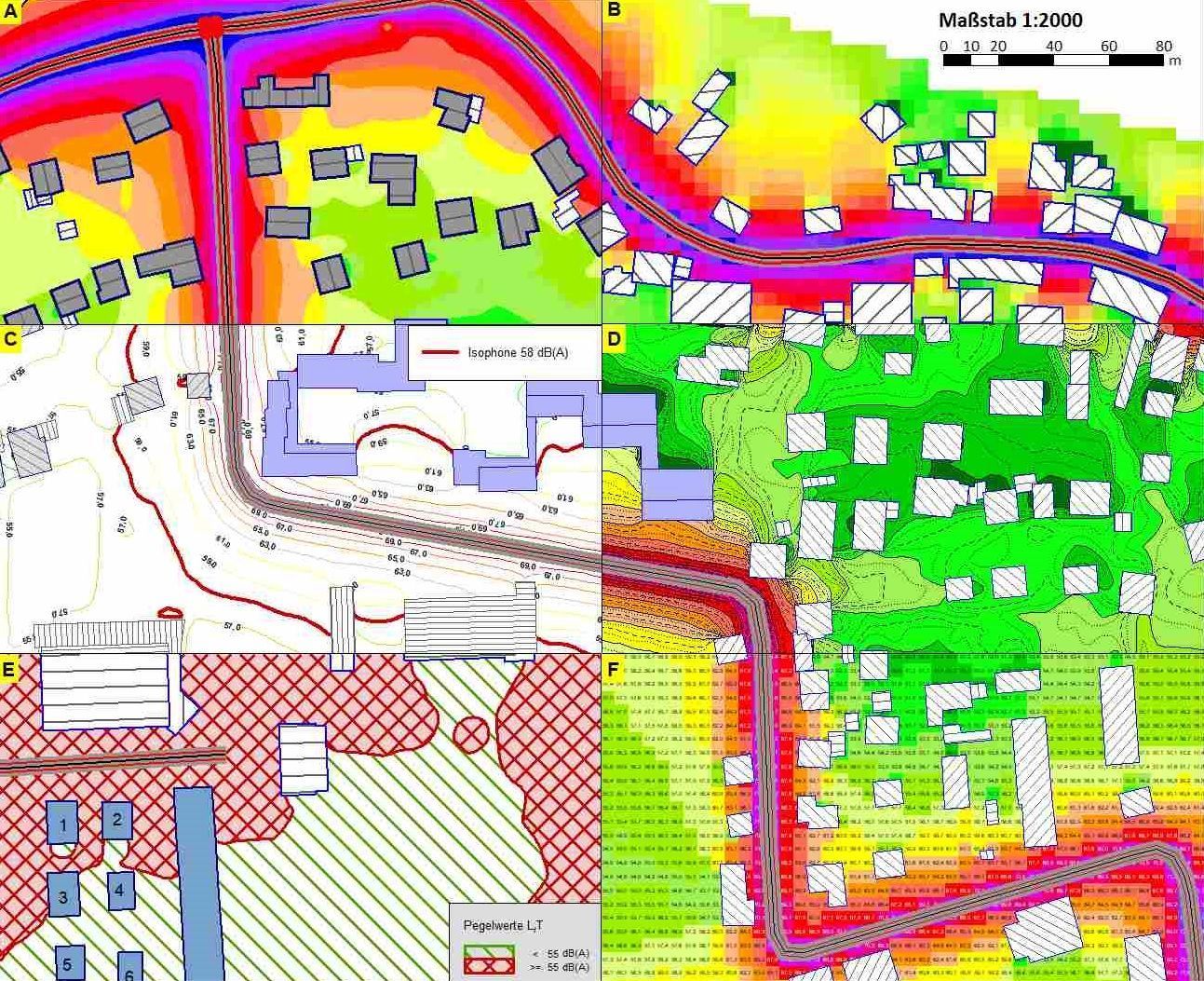 Lärmschutz Bauleitplanung, Schallschutz Bauleitplanung, Schallschutz im Städtebau