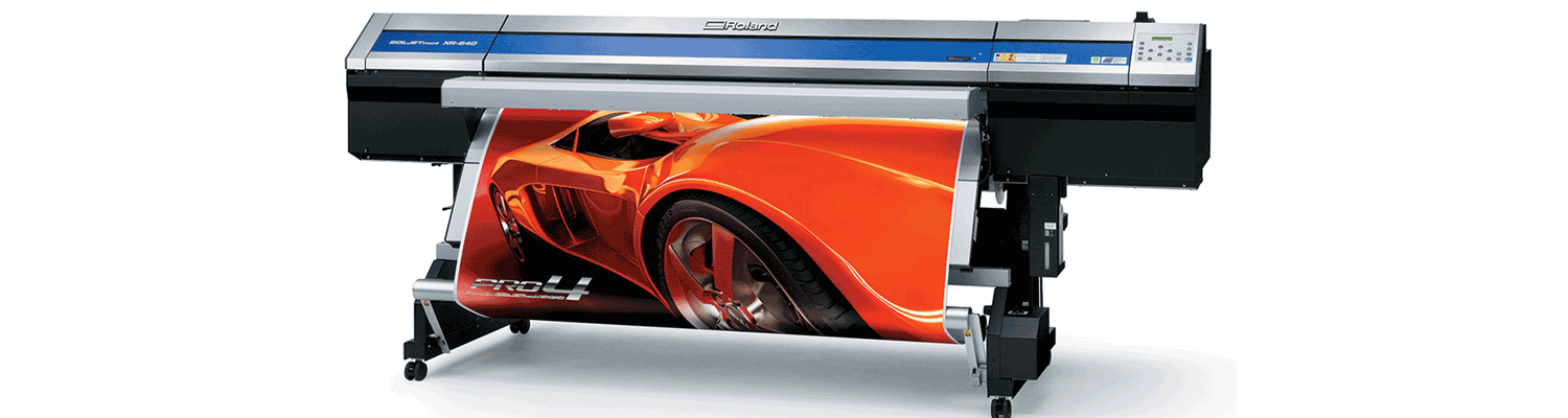 Roland SolJet XR-640 Pro drucken & schneiden
