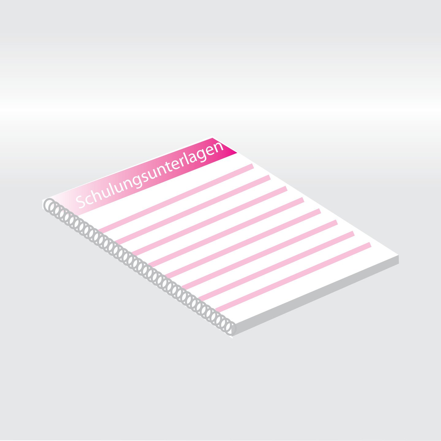 Druckerei_Copyshop_CopyWorld-GmbH_Nürtingen_Produkte_Schulungsunterlagen_befüllte_Ordner_Mappen_Bindungen_Broschüren