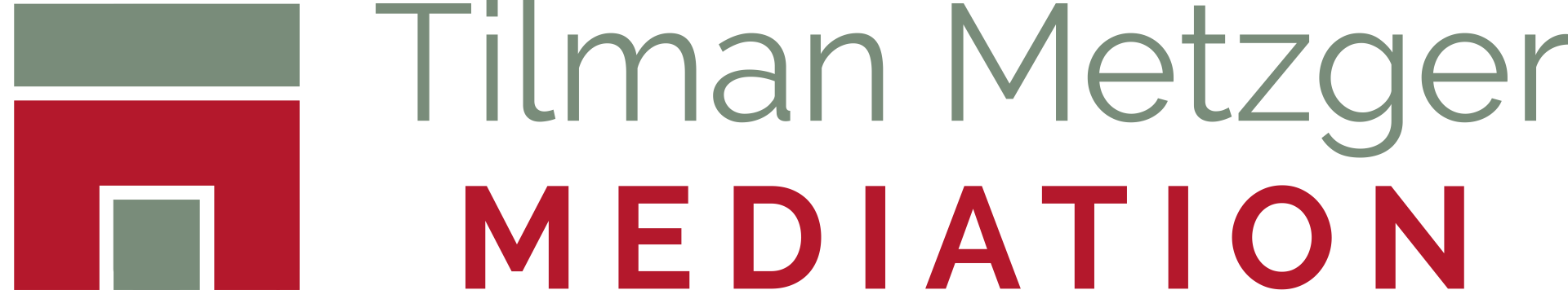 Tilman Metzger GmbH MEDIATION Tilman Metzger GmbH MEDIATION