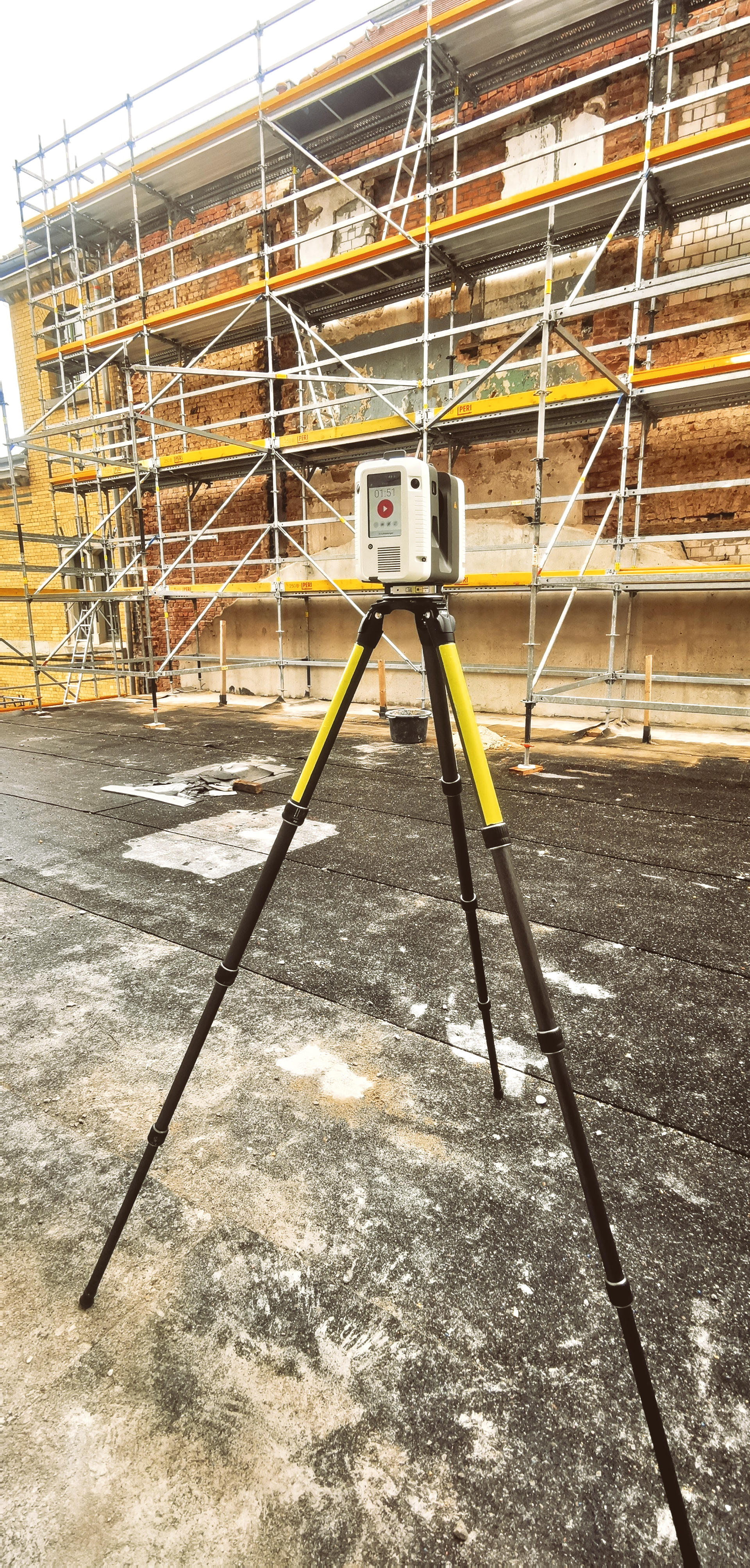 3D Laserscanning Bau