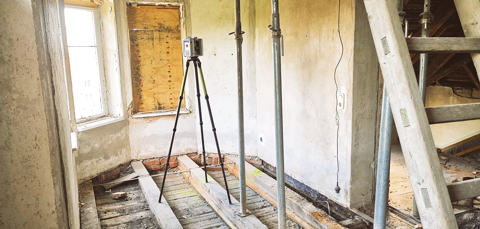 3D Laserscanning Innenausbau und Ladenbau