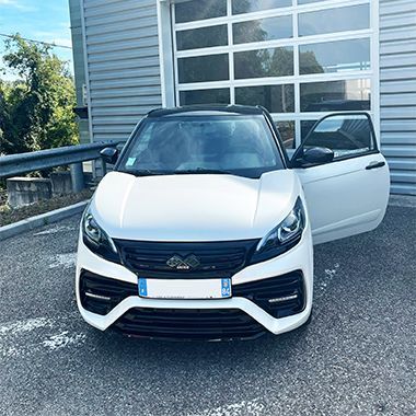 Véhicule sans permis - Face avant