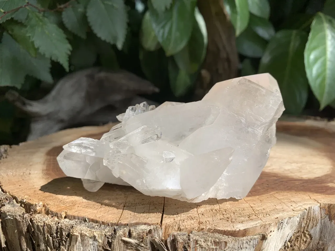 Cristal de roche brut naturel