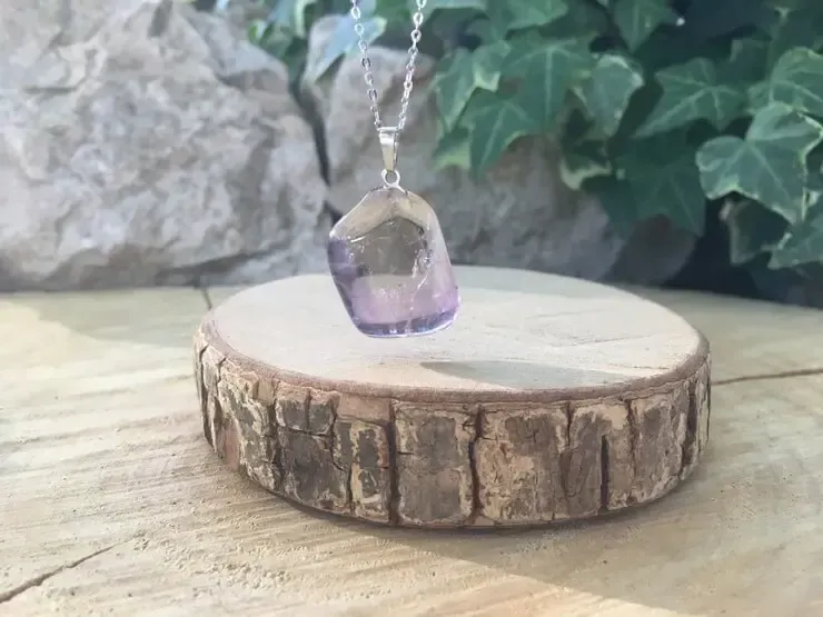 Pierre rare : Amétrine (Améthyste/Citrine)