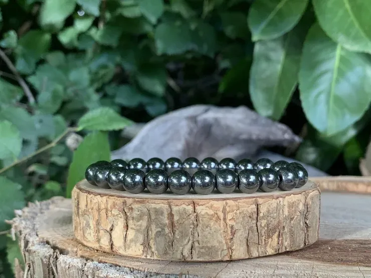 bracelet Hématite