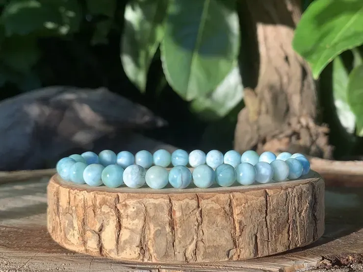 Larimar naturel – Le Temple Zen Bijoux
