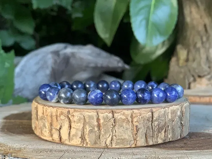 Lithothérapie chakra 3ème œil La Sodalite