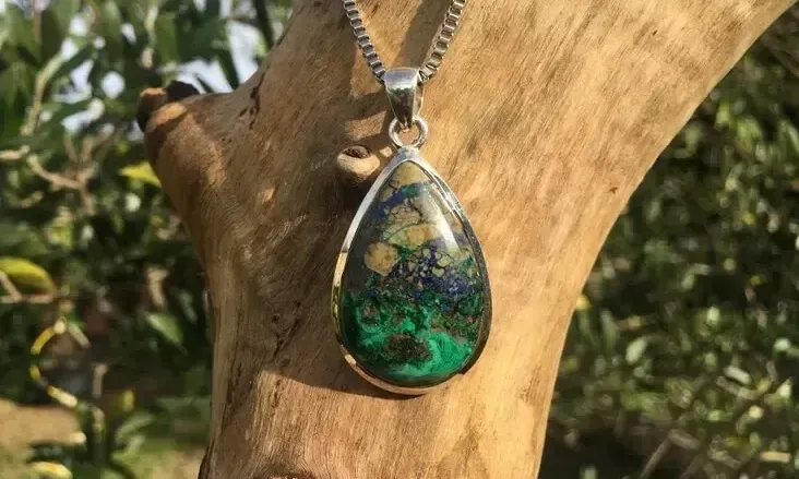 Collection Azurite/Malachite pierre rare