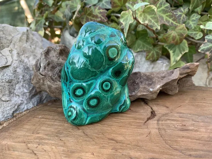 Malachite naturelle – Le Temple Zen Bijoux