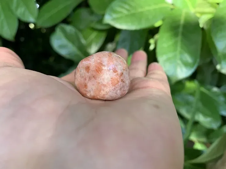 Pierre roulée Pierre de Soleil naturelle grade A