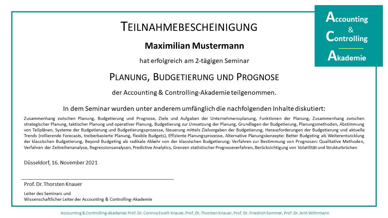 Musterteilnahmebescheinigung Teilnahmebescheinigung