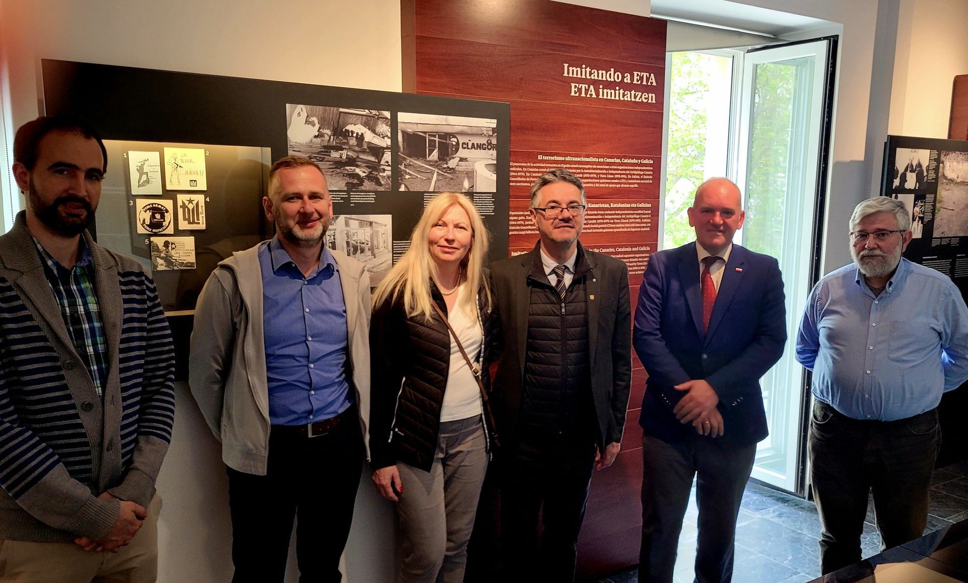 Reunion Vicepresidente Castilla Leon Juan Garcia Gallardo con Consul Polonia Castilla Leon y Cantabria Enrique de Villamor