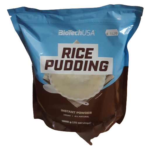 Ricepudding von BioTech USA vor & nach dem Training
