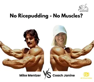 Der große Kampf der Kohlenhydrate Janine und Mike Mentzer für Kohlenhydrate im Kraftsport