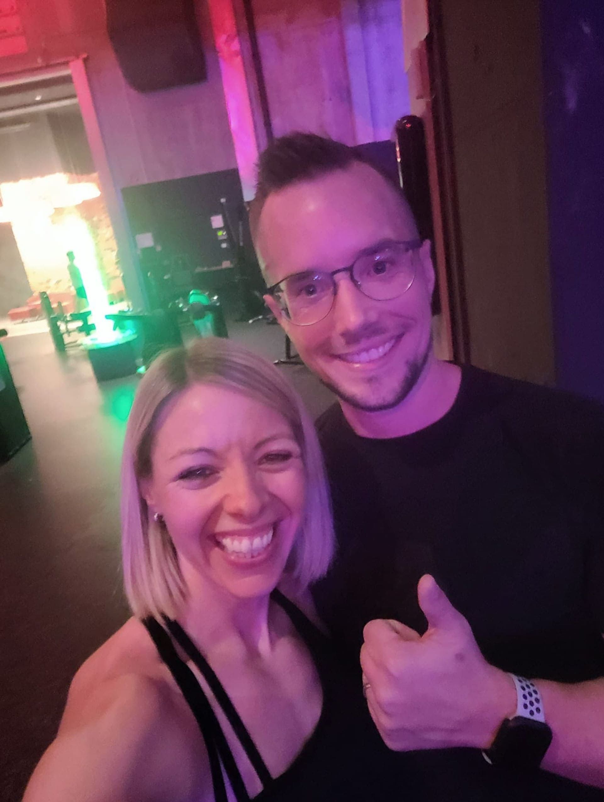 Zufriedener Kunde beim Personaltraining für Männer