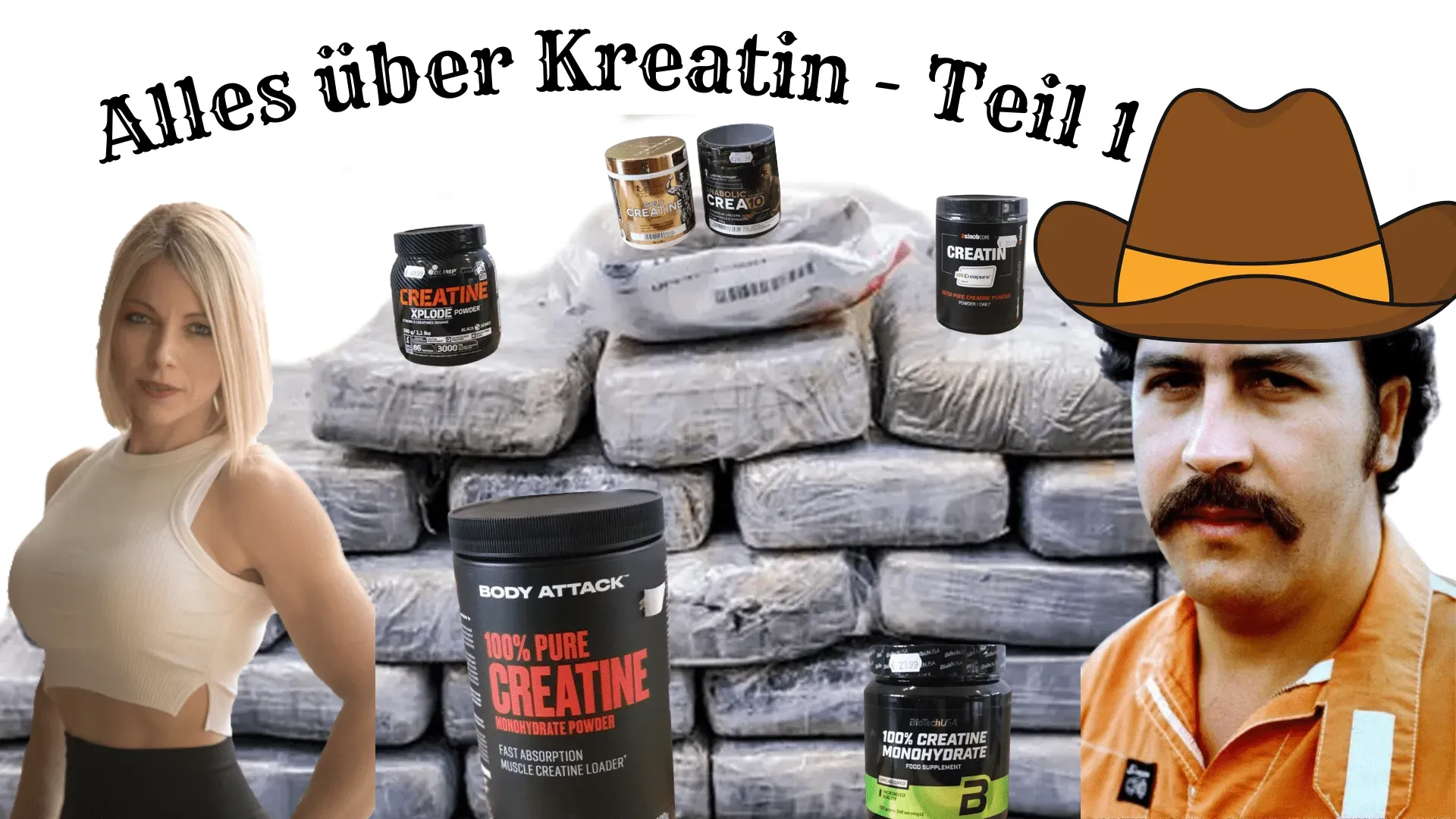 Ein Meme zu Kreatin Ein Meme über Kreatin feat. Pablo Escobar