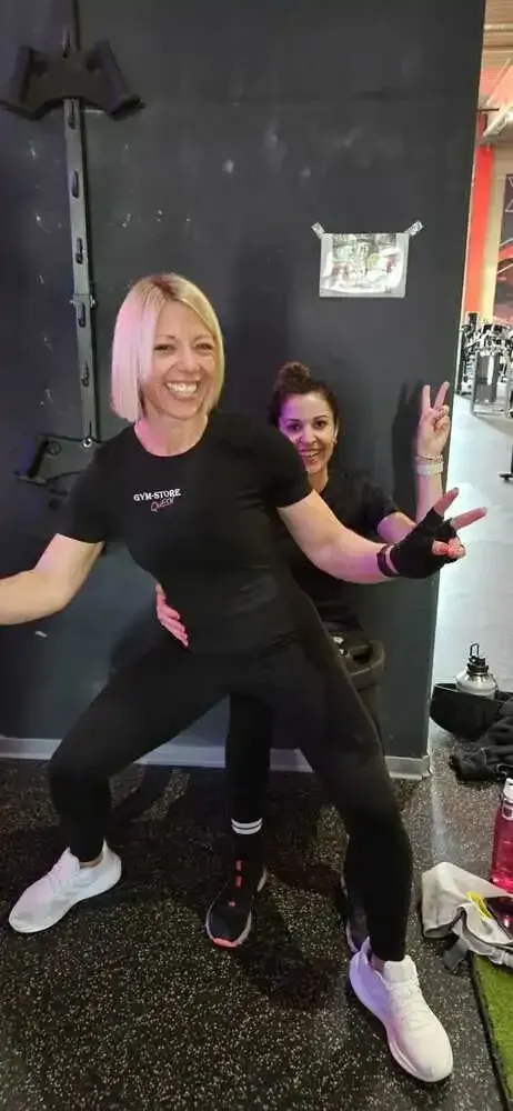 Spaß beim Personaltraining